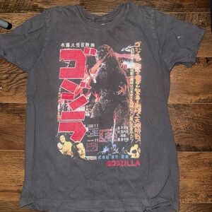 Godzilla Graphic T-Shirt - gray